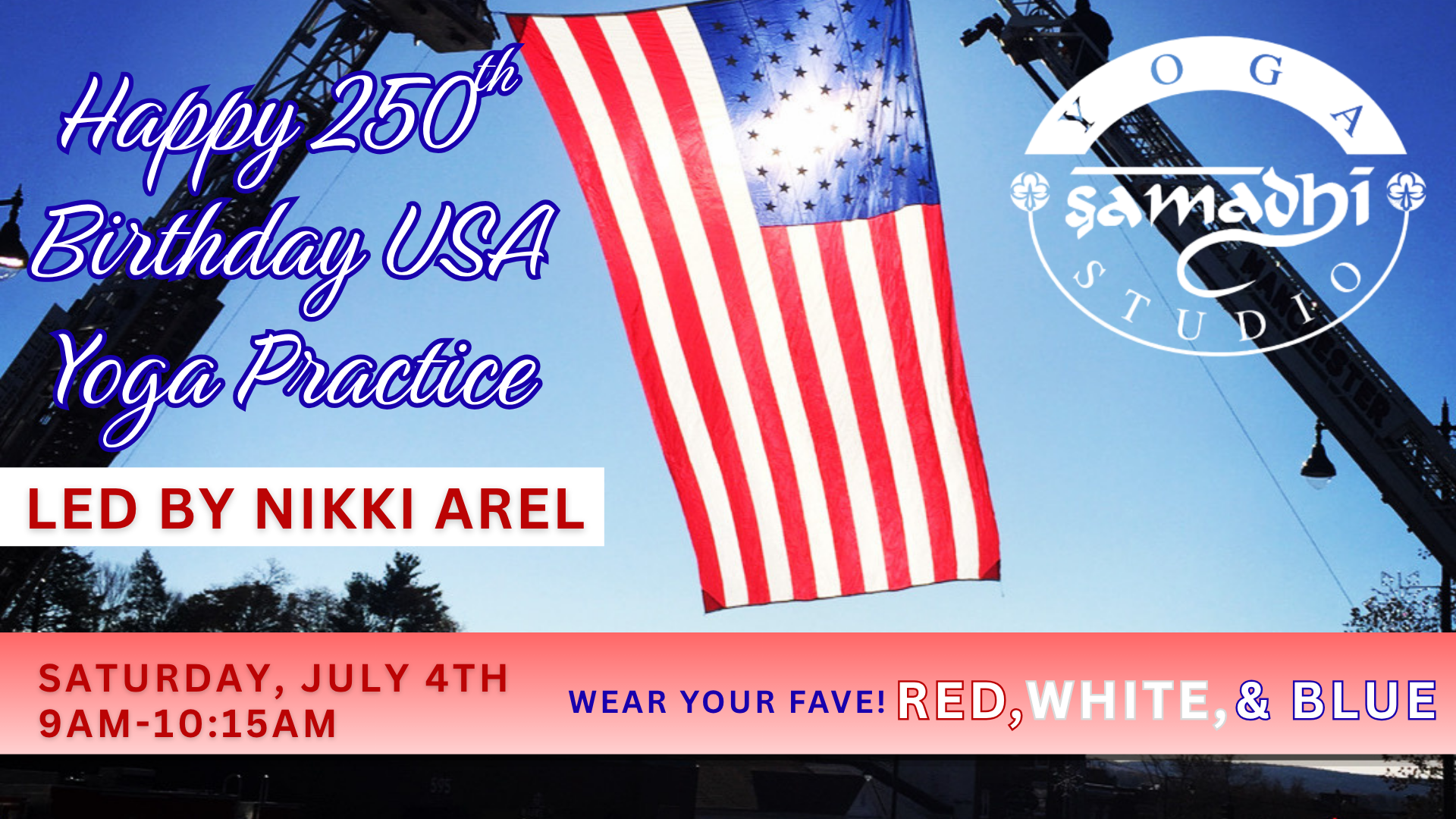 Happy 250th Birthday USA Yoga Practice